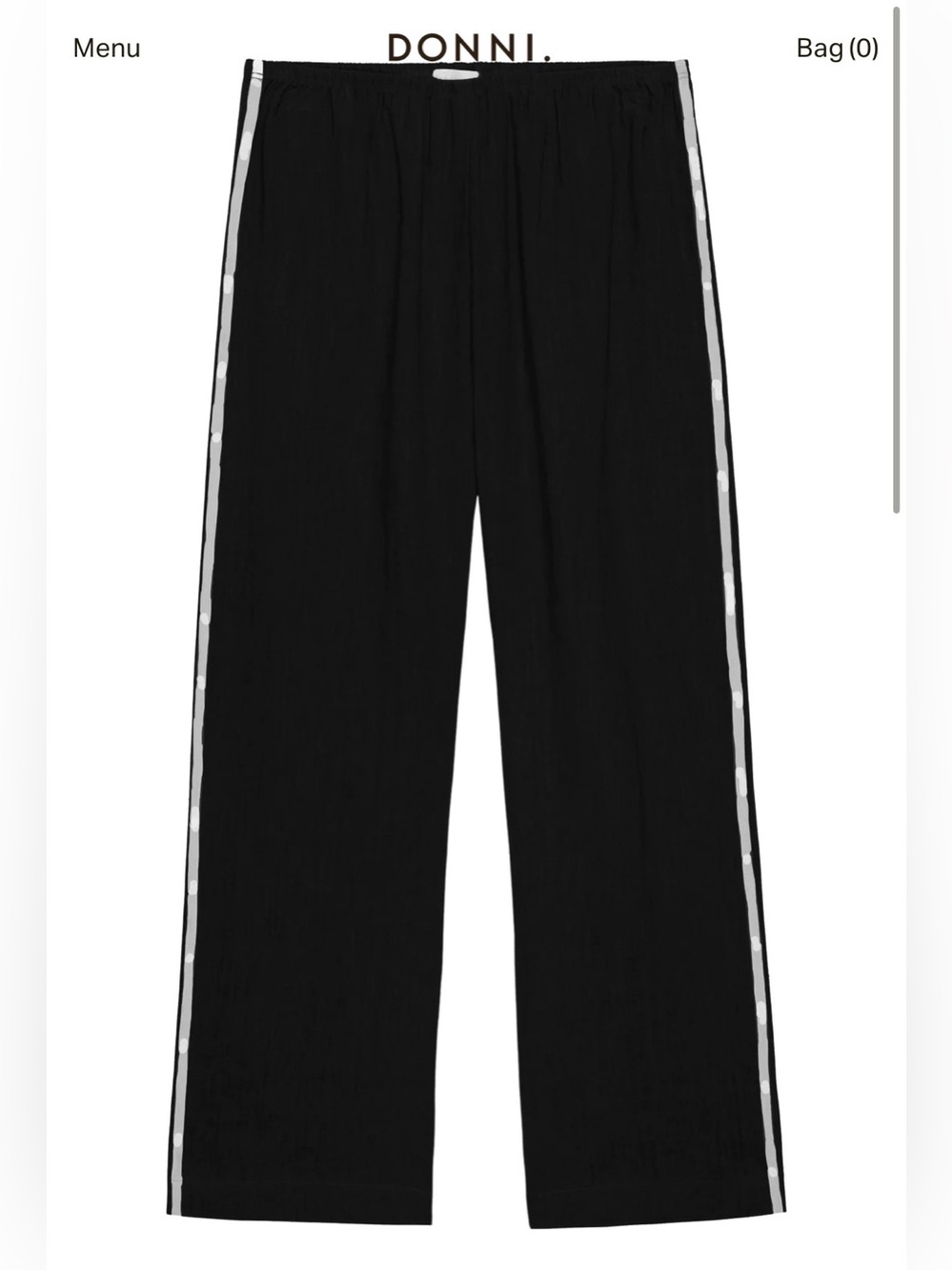 Donni Linen Track Pants